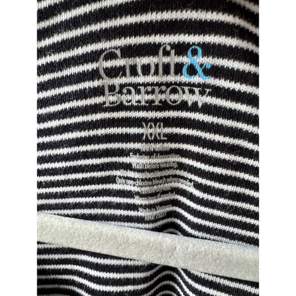 Croft & Barrow® Lace-Up Split Neck Top XXL NWT - Picture 4 of 7